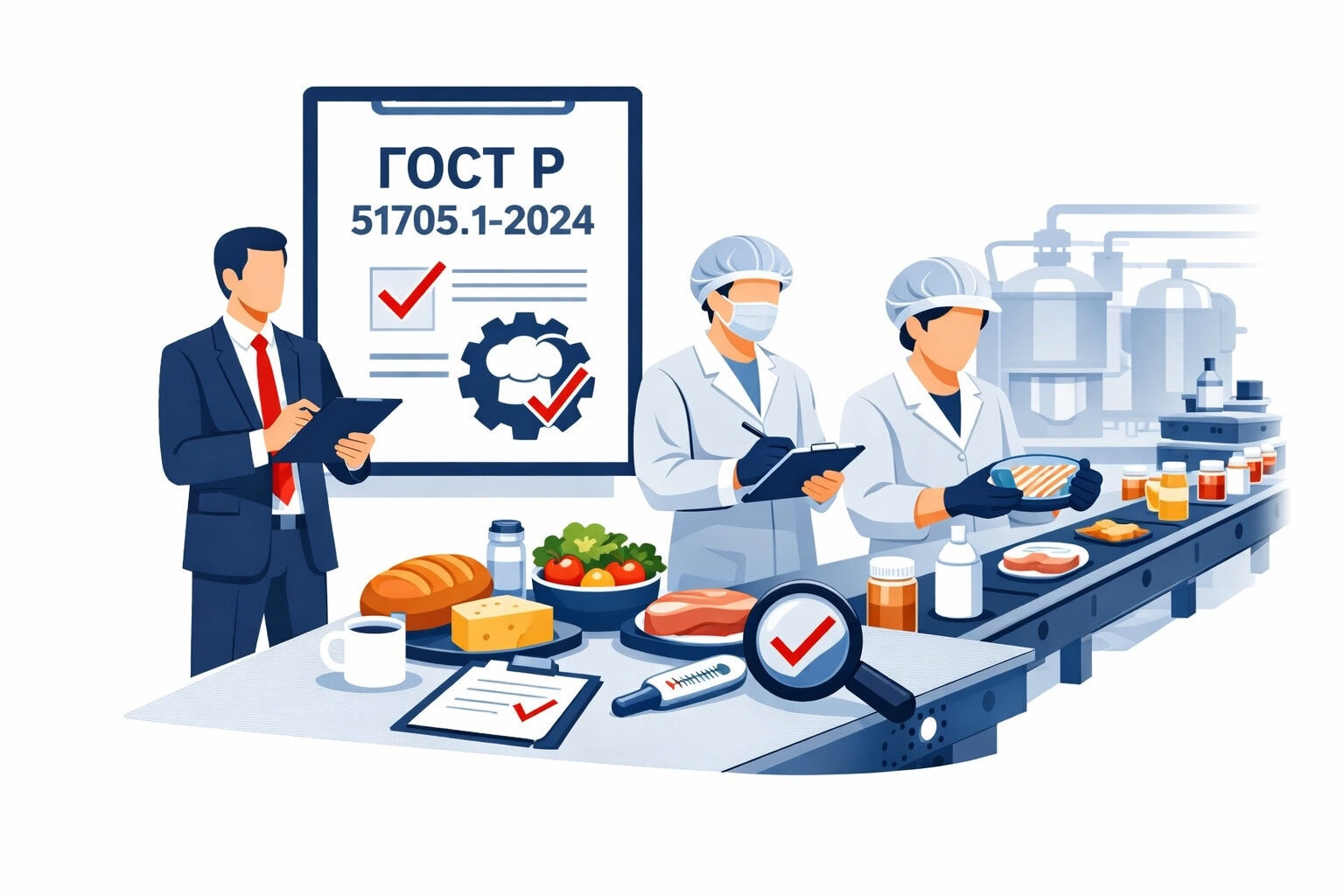 Оформление ГОСТ Р 51705.1 2024 ХАССП в Краснодаре